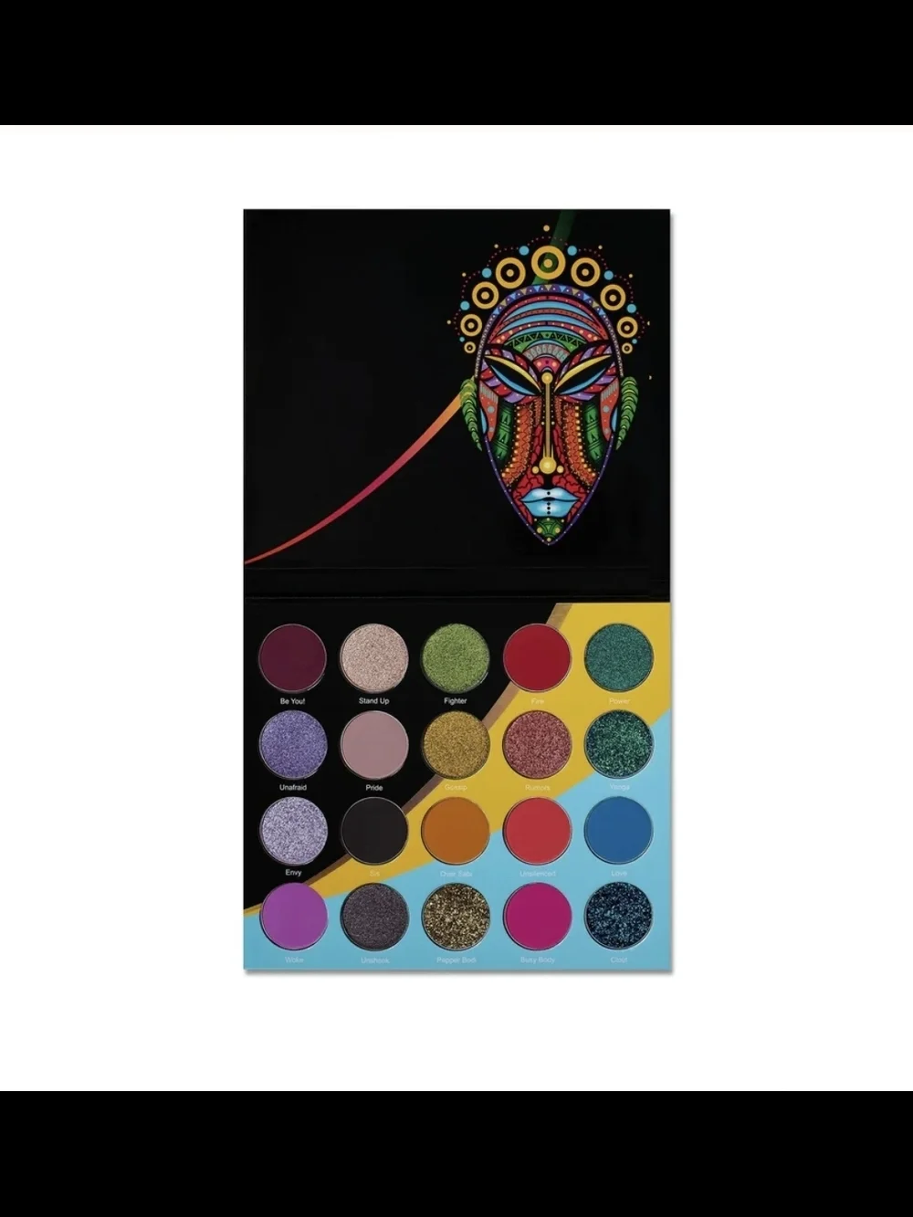 Juvia's Place Wahala Palette - Vibrant Multicolor Tribal Mask